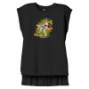 Women's Flowy Muscle Tee With Rolled Cuffs Thumbnail
