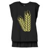 Women's Flowy Muscle Tee With Rolled Cuffs Thumbnail