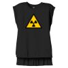 Women's Flowy Muscle Tee With Rolled Cuffs Thumbnail