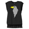 Women's Flowy Muscle Tee With Rolled Cuffs Thumbnail