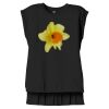 Women's Flowy Muscle Tee With Rolled Cuffs Thumbnail