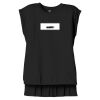Women's Flowy Muscle Tee With Rolled Cuffs Thumbnail