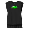 Women's Flowy Muscle Tee With Rolled Cuffs Thumbnail