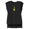 Women's Flowy Muscle Tee With Rolled Cuffs Thumbnail