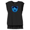 Women's Flowy Muscle Tee With Rolled Cuffs Thumbnail