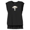 Women's Flowy Muscle Tee With Rolled Cuffs Thumbnail