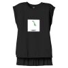 Women's Flowy Muscle Tee With Rolled Cuffs Thumbnail