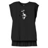 Women's Flowy Muscle Tee With Rolled Cuffs Thumbnail