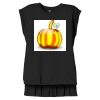 Women's Flowy Muscle Tee With Rolled Cuffs Thumbnail