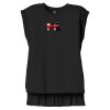 Women's Flowy Muscle Tee With Rolled Cuffs Thumbnail