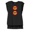 Women's Flowy Muscle Tee With Rolled Cuffs Thumbnail