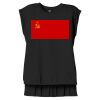 Women's Flowy Muscle Tee With Rolled Cuffs Thumbnail