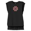 Women's Flowy Muscle Tee With Rolled Cuffs Thumbnail