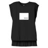 Women's Flowy Muscle Tee With Rolled Cuffs Thumbnail
