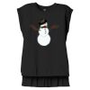 Women's Flowy Muscle Tee With Rolled Cuffs Thumbnail