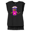 Women's Flowy Muscle Tee With Rolled Cuffs Thumbnail