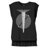 Women's Flowy Muscle Tee With Rolled Cuffs Thumbnail