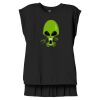 Women's Flowy Muscle Tee With Rolled Cuffs Thumbnail
