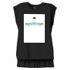 Women's Flowy Muscle Tee With Rolled Cuffs Thumbnail