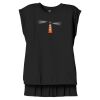 Women's Flowy Muscle Tee With Rolled Cuffs Thumbnail