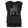 Women's Flowy Muscle Tee With Rolled Cuffs Thumbnail