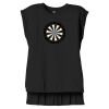 Women's Flowy Muscle Tee With Rolled Cuffs Thumbnail