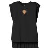 Women's Flowy Muscle Tee With Rolled Cuffs Thumbnail