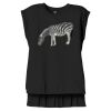 Women's Flowy Muscle Tee With Rolled Cuffs Thumbnail