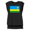 Women's Flowy Muscle Tee With Rolled Cuffs Thumbnail