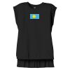 Women's Flowy Muscle Tee With Rolled Cuffs Thumbnail
