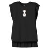 Women's Flowy Muscle Tee With Rolled Cuffs Thumbnail