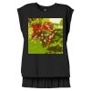 Women's Flowy Muscle Tee With Rolled Cuffs Thumbnail