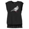Women's Flowy Muscle Tee With Rolled Cuffs Thumbnail