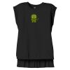 Women's Flowy Muscle Tee With Rolled Cuffs Thumbnail