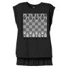 Women's Flowy Muscle Tee With Rolled Cuffs Thumbnail