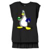 Women's Flowy Muscle Tee With Rolled Cuffs Thumbnail