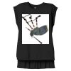 Women's Flowy Muscle Tee With Rolled Cuffs Thumbnail