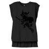 Women's Flowy Muscle Tee With Rolled Cuffs Thumbnail