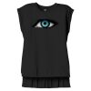 Women's Flowy Muscle Tee With Rolled Cuffs Thumbnail