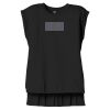Women's Flowy Muscle Tee With Rolled Cuffs Thumbnail