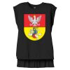 Women's Flowy Muscle Tee With Rolled Cuffs Thumbnail