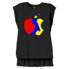 Women's Flowy Muscle Tee With Rolled Cuffs Thumbnail