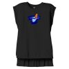 Women's Flowy Muscle Tee With Rolled Cuffs Thumbnail