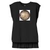 Women's Flowy Muscle Tee With Rolled Cuffs Thumbnail