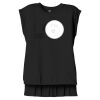Women's Flowy Muscle Tee With Rolled Cuffs Thumbnail