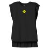 Women's Flowy Muscle Tee With Rolled Cuffs Thumbnail