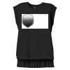 Women's Flowy Muscle Tee With Rolled Cuffs Thumbnail