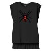 Women's Flowy Muscle Tee With Rolled Cuffs Thumbnail