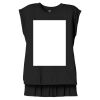 Women's Flowy Muscle Tee With Rolled Cuffs Thumbnail