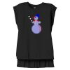 Women's Flowy Muscle Tee With Rolled Cuffs Thumbnail